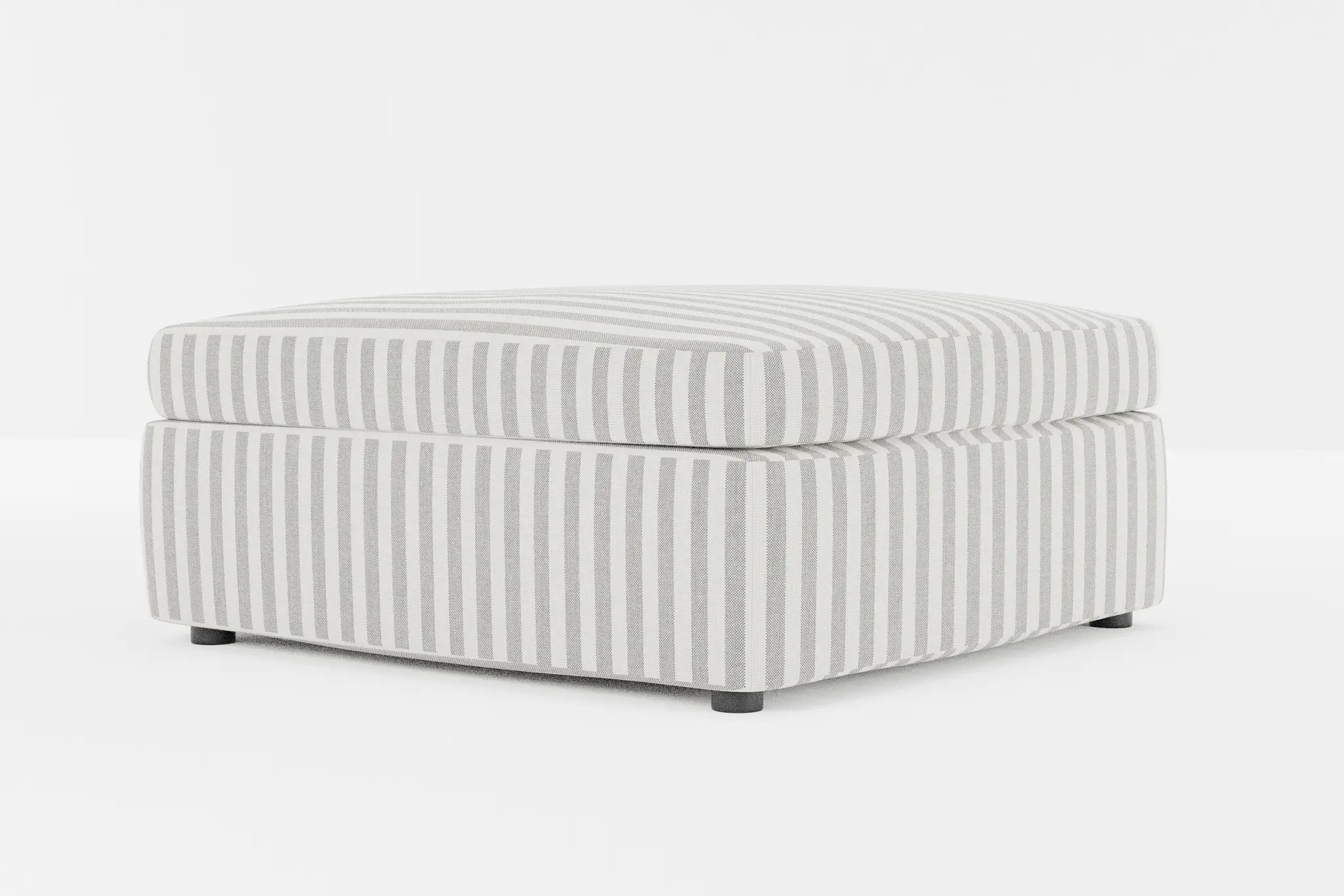 Destin Sea Lane Dark Gray Fabric Cocktail Ottoman Destin Sea Lane Dark Gray Fabric Cocktail Ottoman
