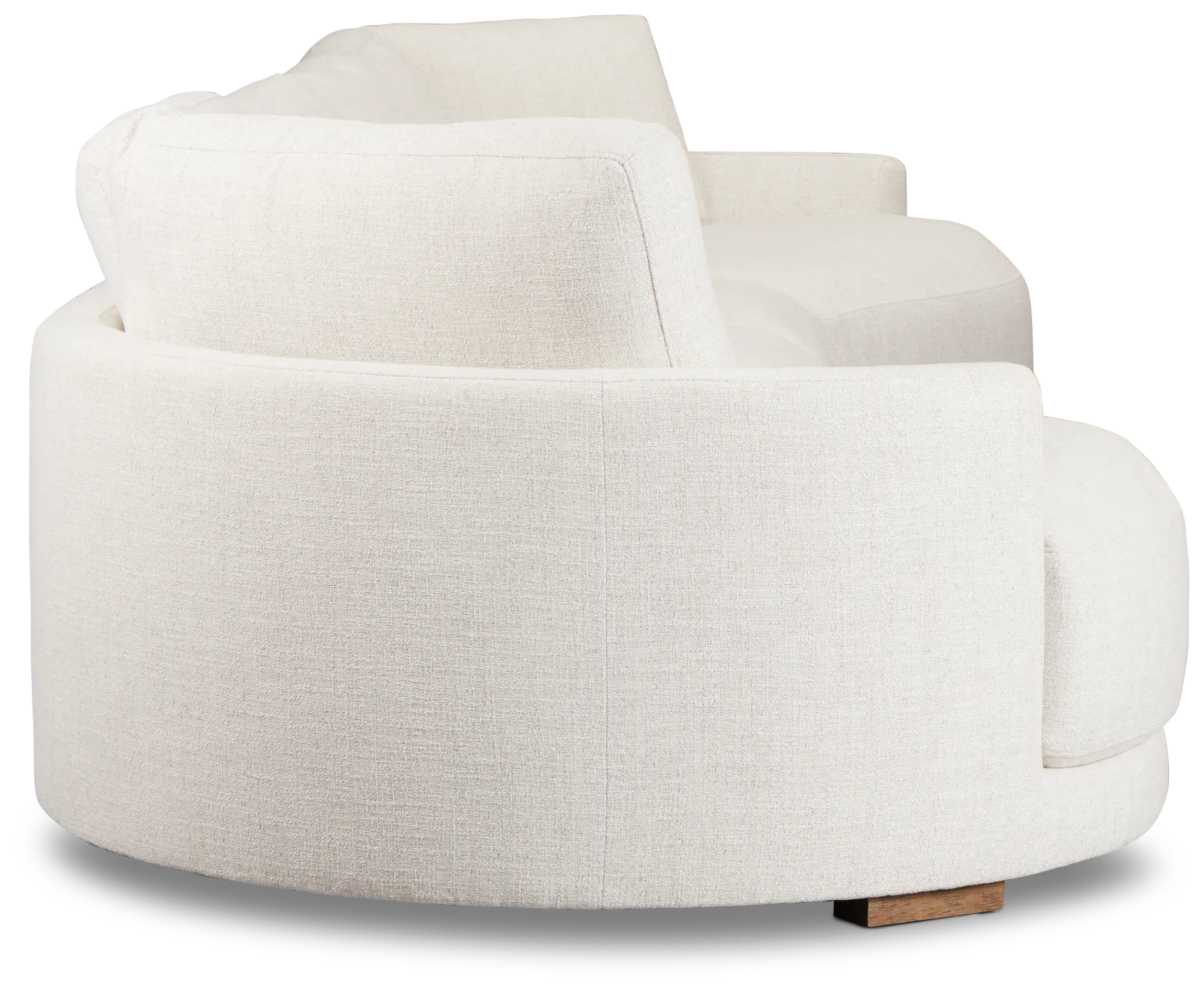 Maeve Light Beige Fabric Dual Cuddler Sectional Maeve Light Beige Fabric Dual Cuddler Sectional