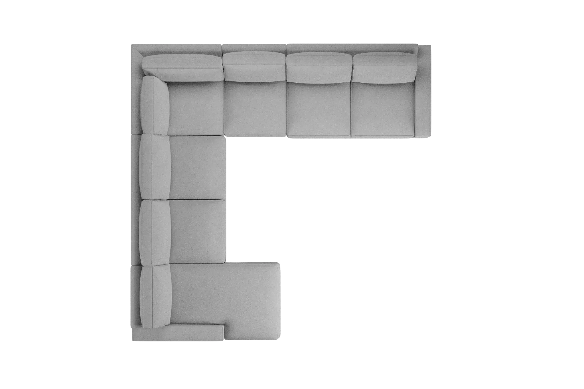 Edgewater Suave Gray Large Left Chaise Sectional Edgewater Suave Gray Large Left Chaise Sectional