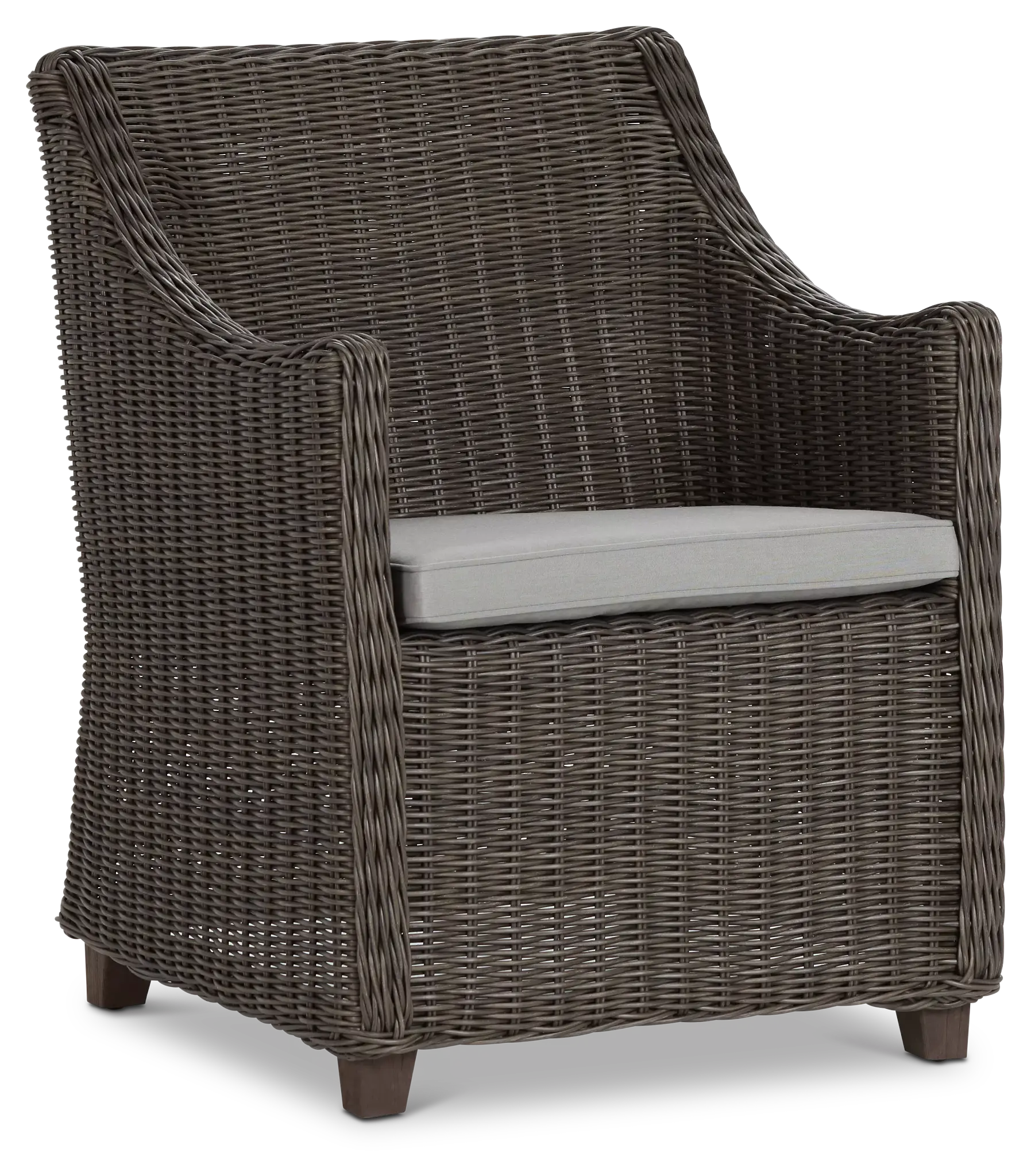 Canyon Gray Woven Arm Chair Canyon Gray Woven Arm Chair