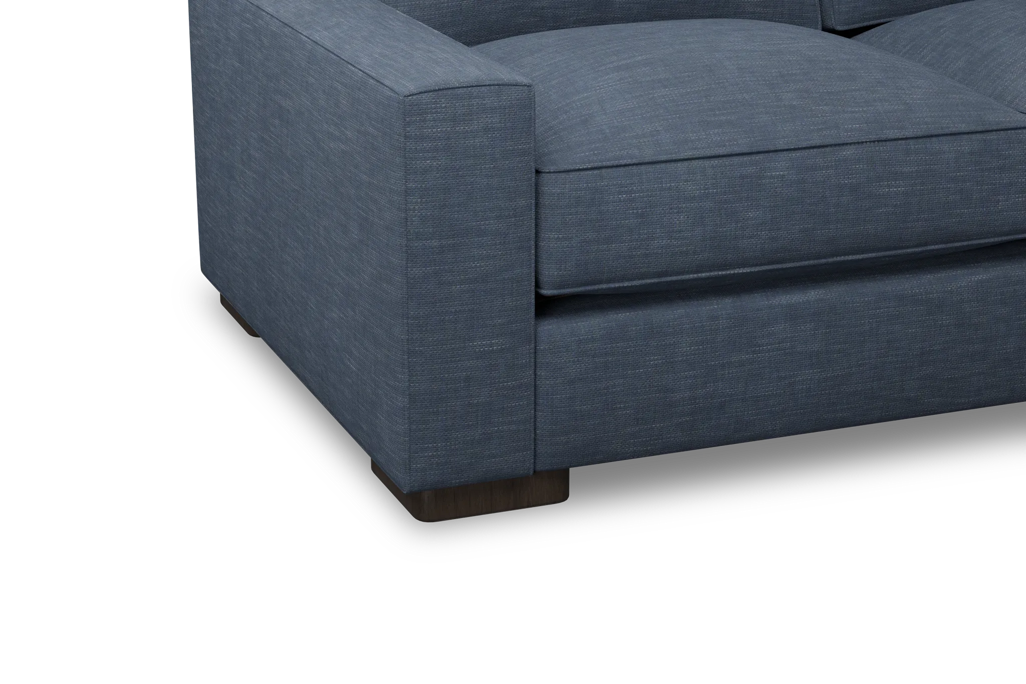 Edgewater Elevation Dark Blue Medium Right Chaise Sectional