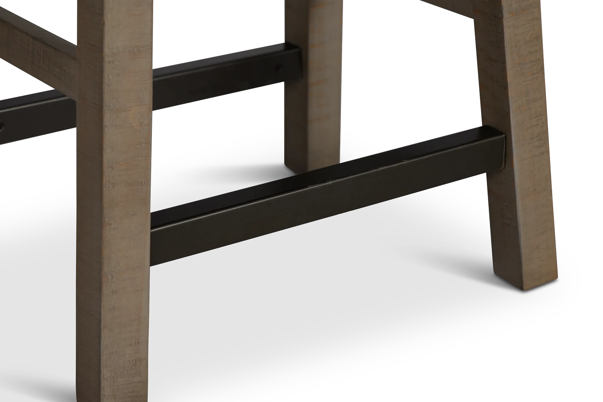 Heron Cove Light Tone Curved Stool