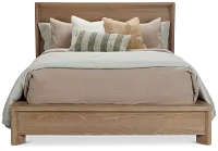 Alton Light Tone Platform Bed