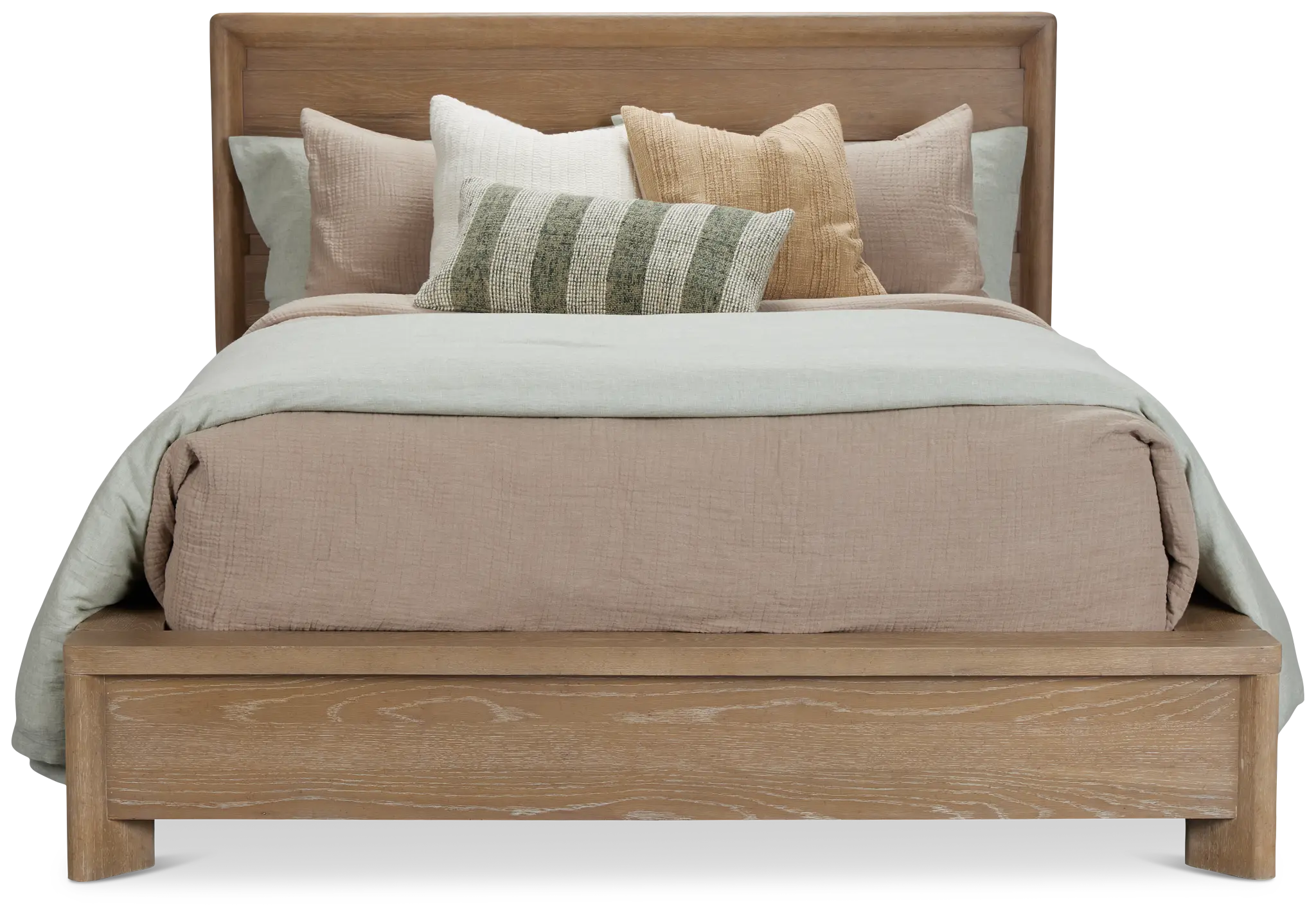 Alton Light Tone Platform Bed Alton Light Tone Platform Bed