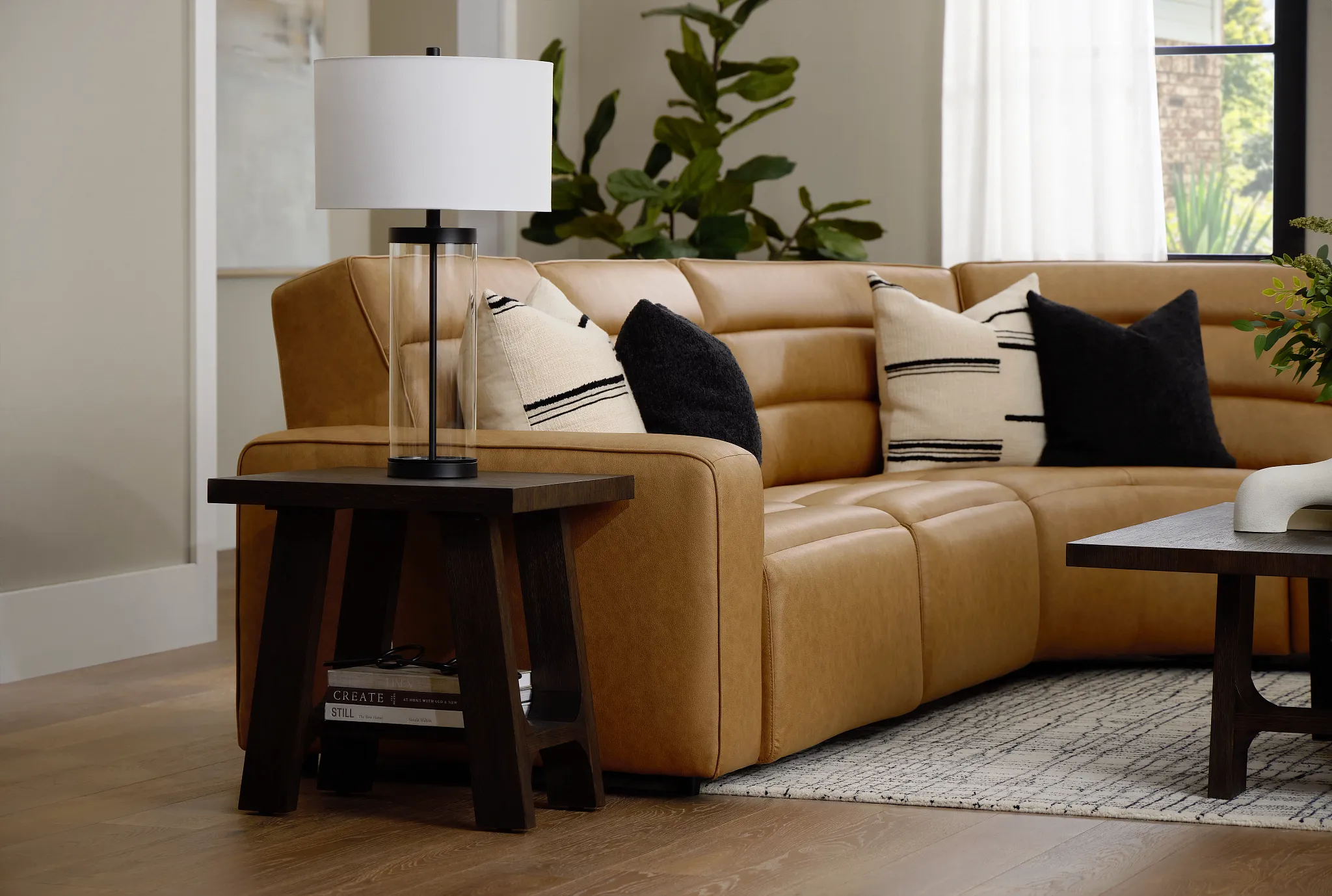 Rochester Dark Tone End Table