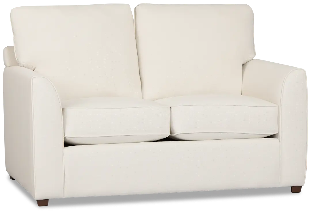 Tate Light Beige Fabric Loveseat Tate Light Beige Fabric Loveseat
