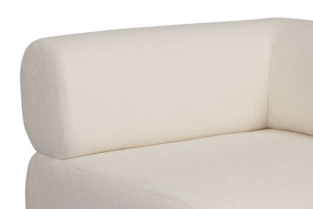 Celeste Light Beige Fabric Right Chair