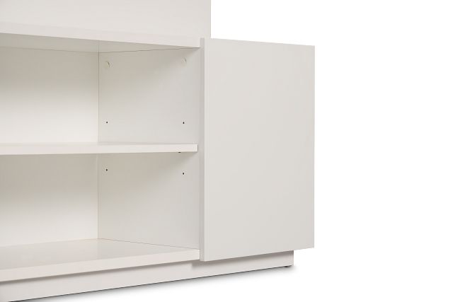 Alessandria White Entertainment Wall