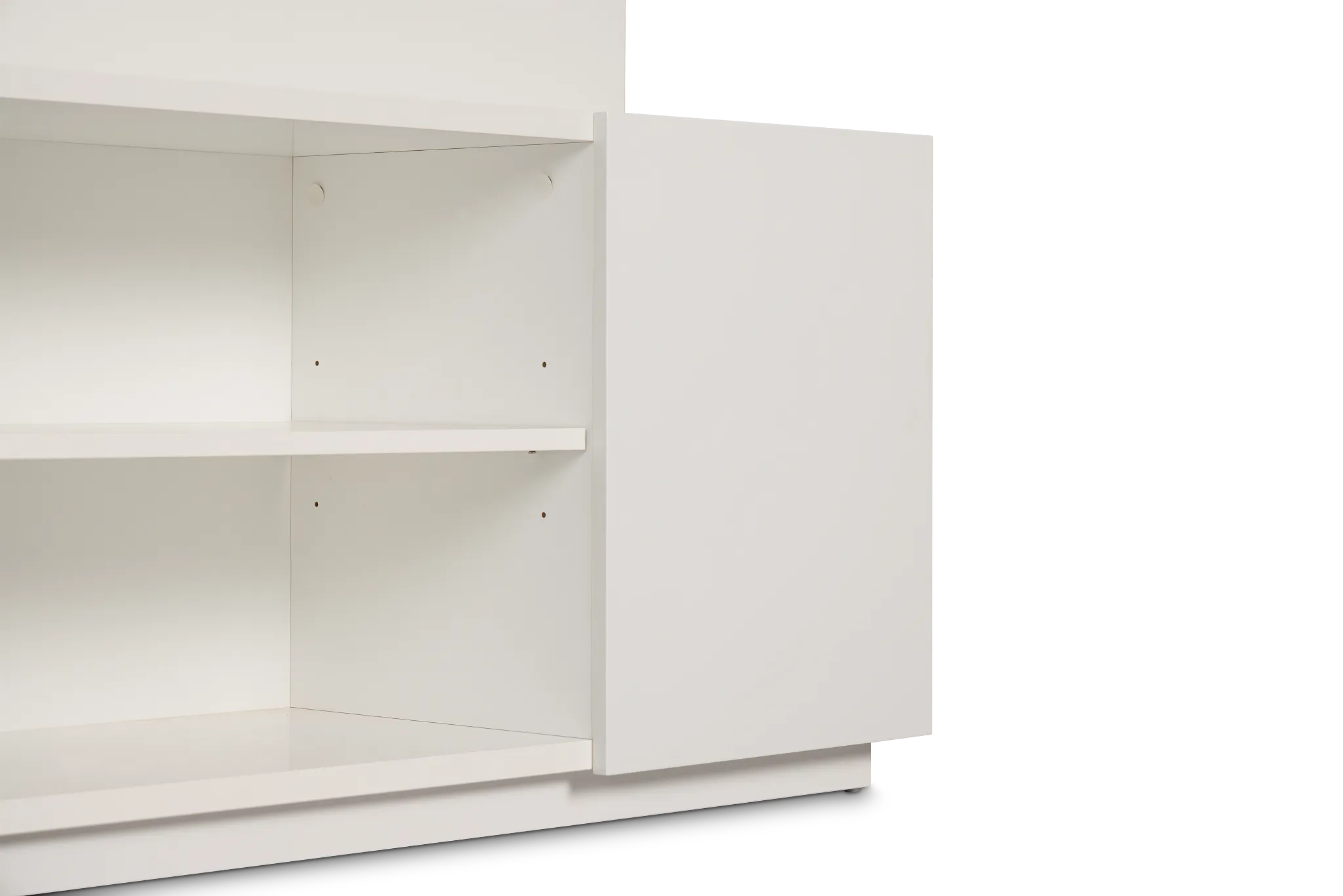 Alessandria White Entertainment Wall