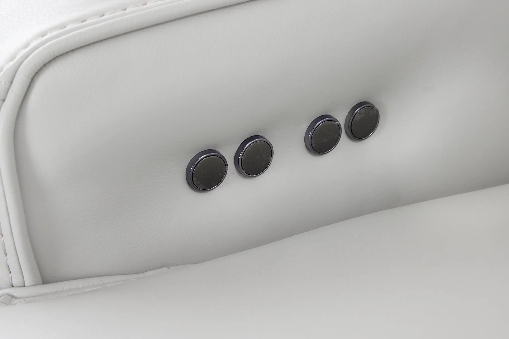 Reign Gray Lthr/vinyl Large Dual Power Reclining Two-arm Sectional Reign Gray Lthr/vinyl Large Dual Power Reclining Two-arm Sectional