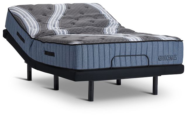 Kevin Charles Vanderbilt Lux Firm Luxury Firm Plus Adjustable Mattress Set