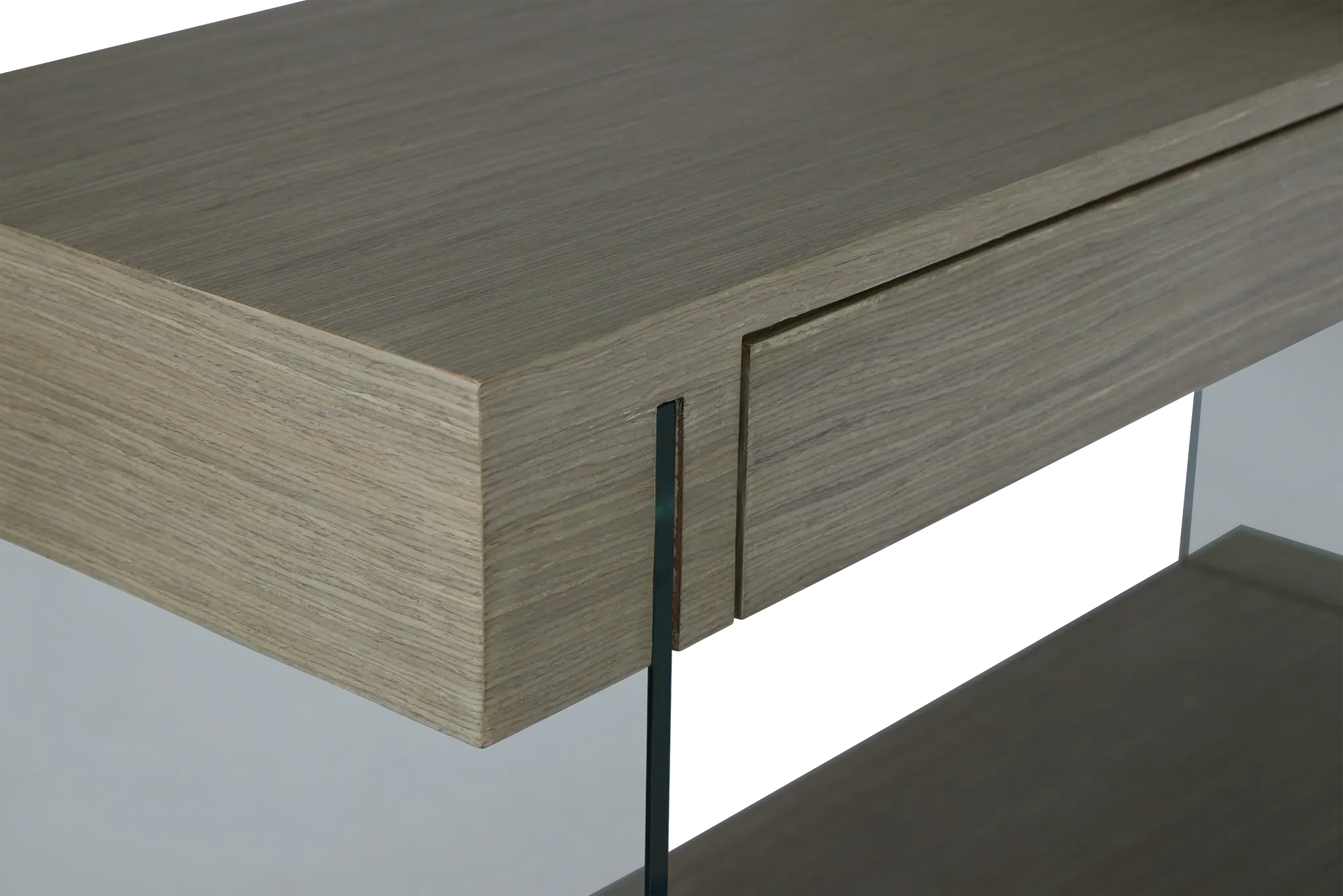 Olympia Gray Small L Desk Olympia Gray Small L Desk