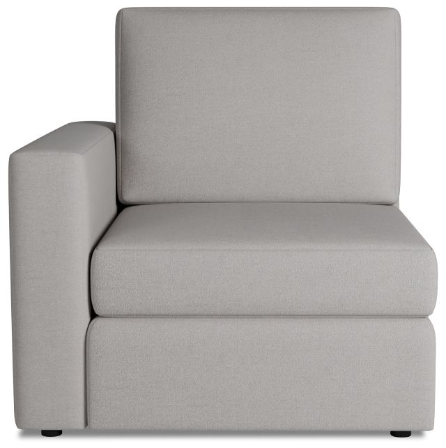 Citymod Light Gray Fabric Left Chair