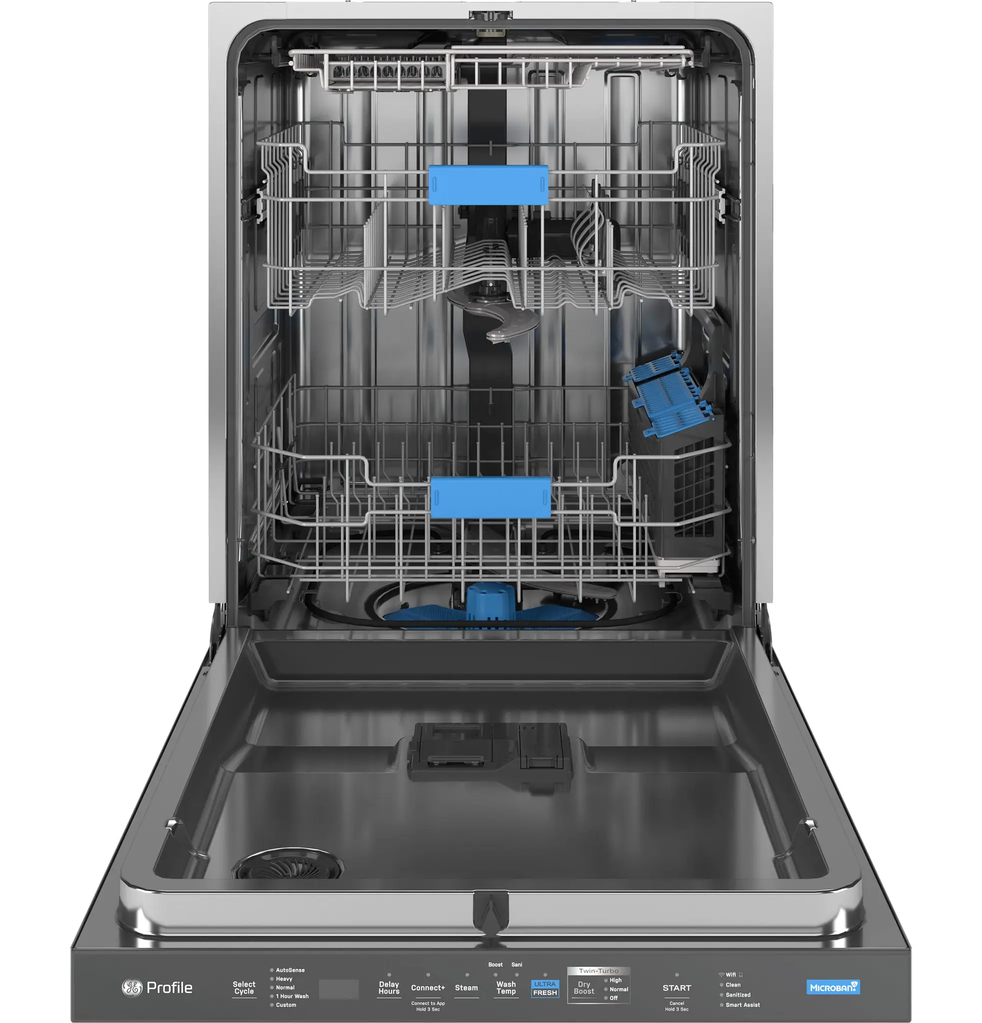 Ge Profile 755 Series Black Stnl Steel Built In Dishwasher Ge Profile 755 Series Black Stnl Steel Built In Dishwasher