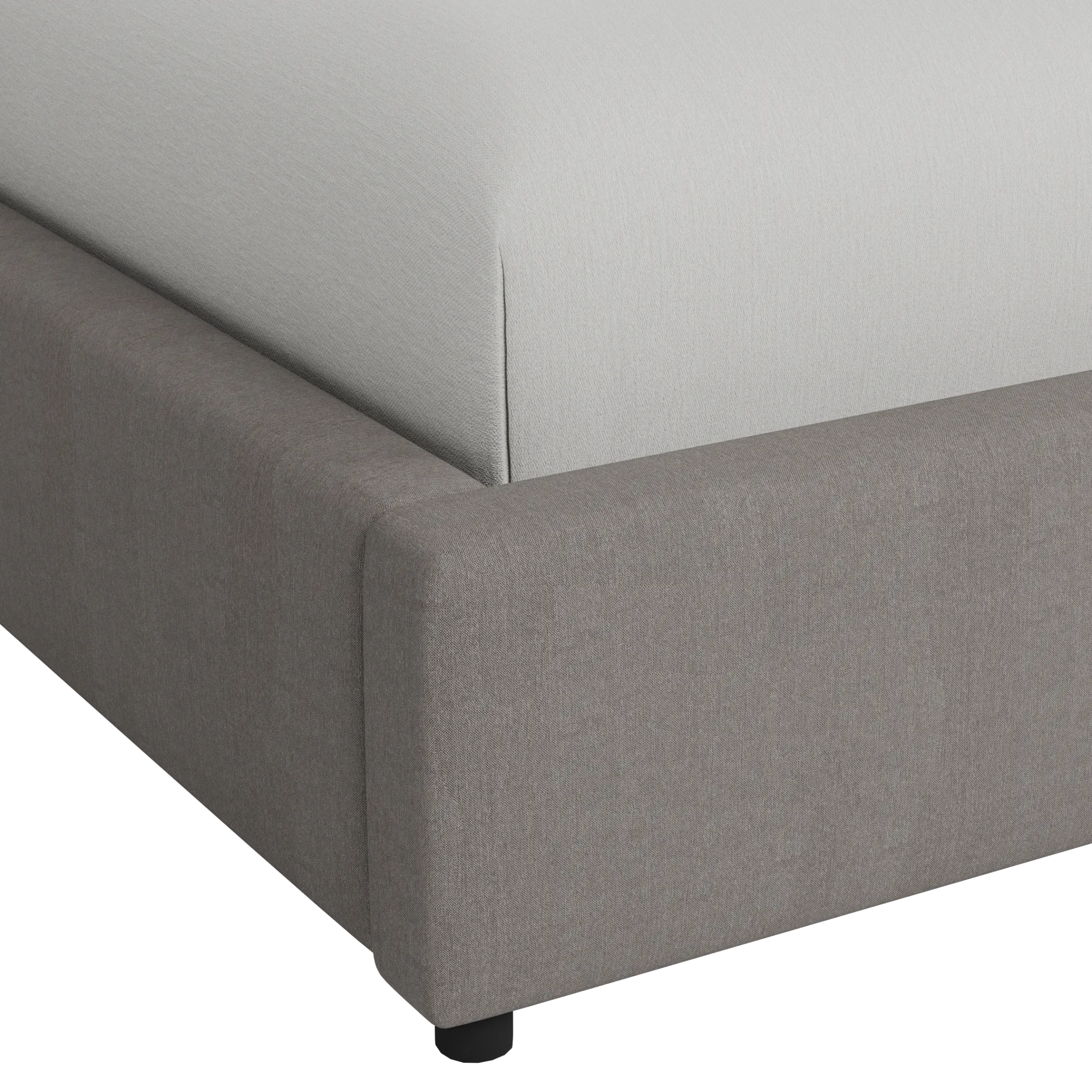 Grayton Peyton 44" Upholstered Platform Bed
