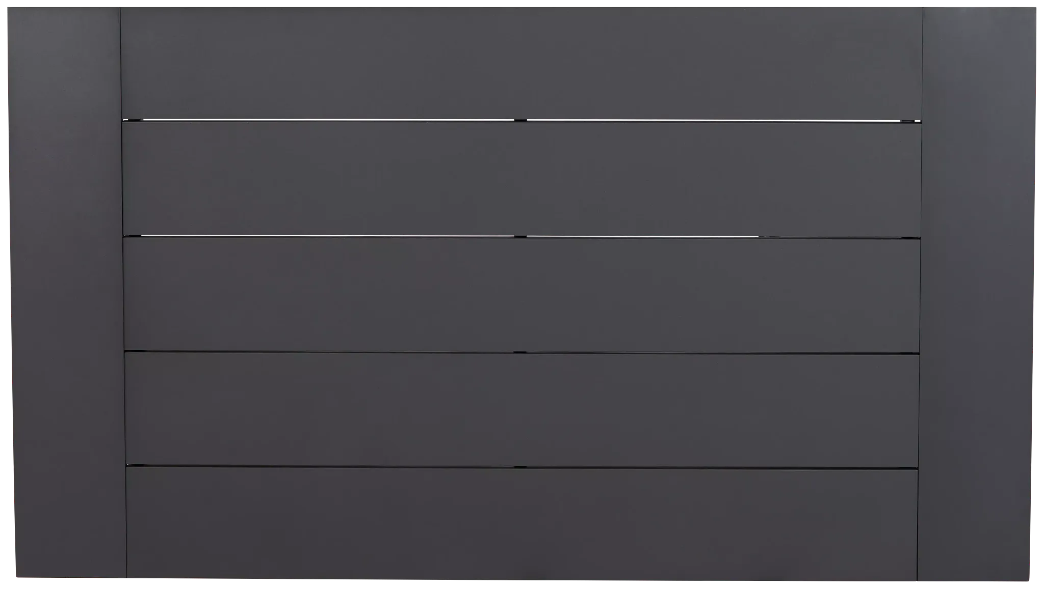 Linear Dark Gray 70" Rectangular Table