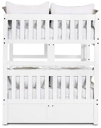 Charleston White Bunk Bed