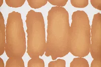 Shiba Dot Light Brown Fabric Accent Pouf