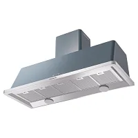 Ilve Majestic Ii Gray 60" Wall Mount Canopy Hood