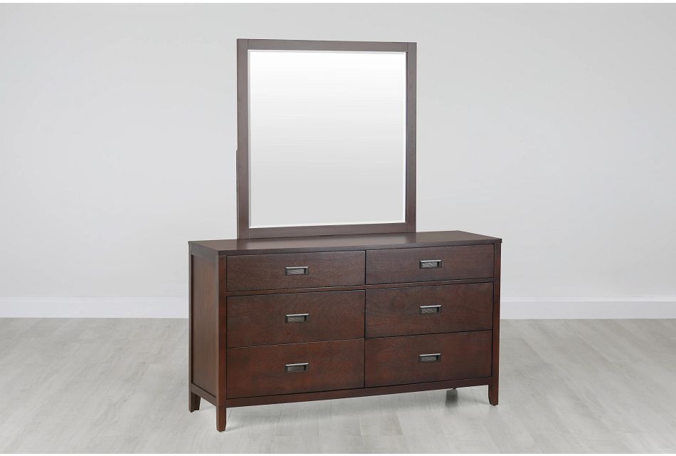 Chatham Dark Tone Dresser Mirror Bedroom Dressers Mirrors City Furniture