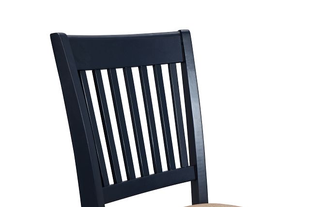 Dover Dark Blue Desk Chair (5)