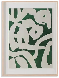 Herasi Green Wall Art