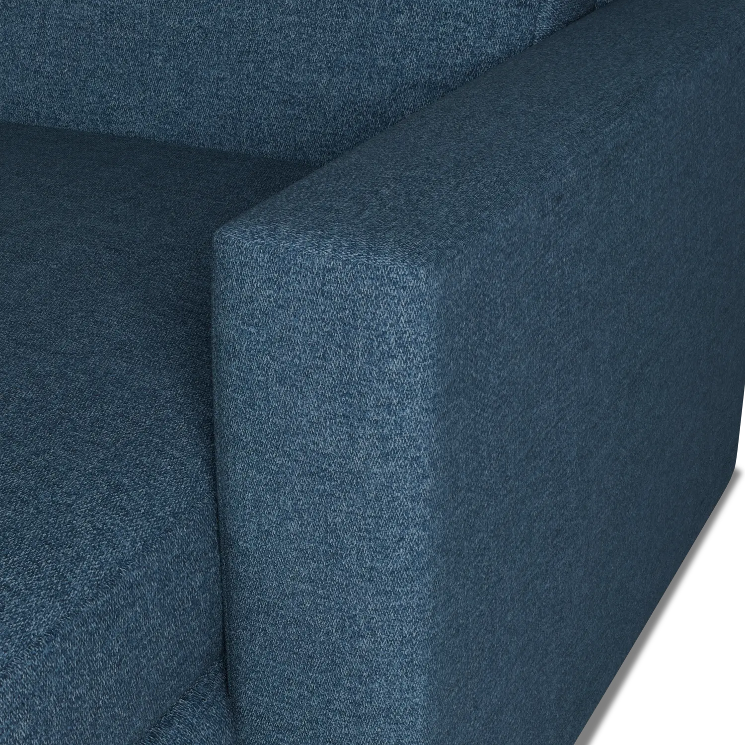 Citymod Blue Fabric Right Chaise Citymod Blue Fabric Right Chaise