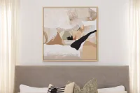 Farma Light Brown Wall Art