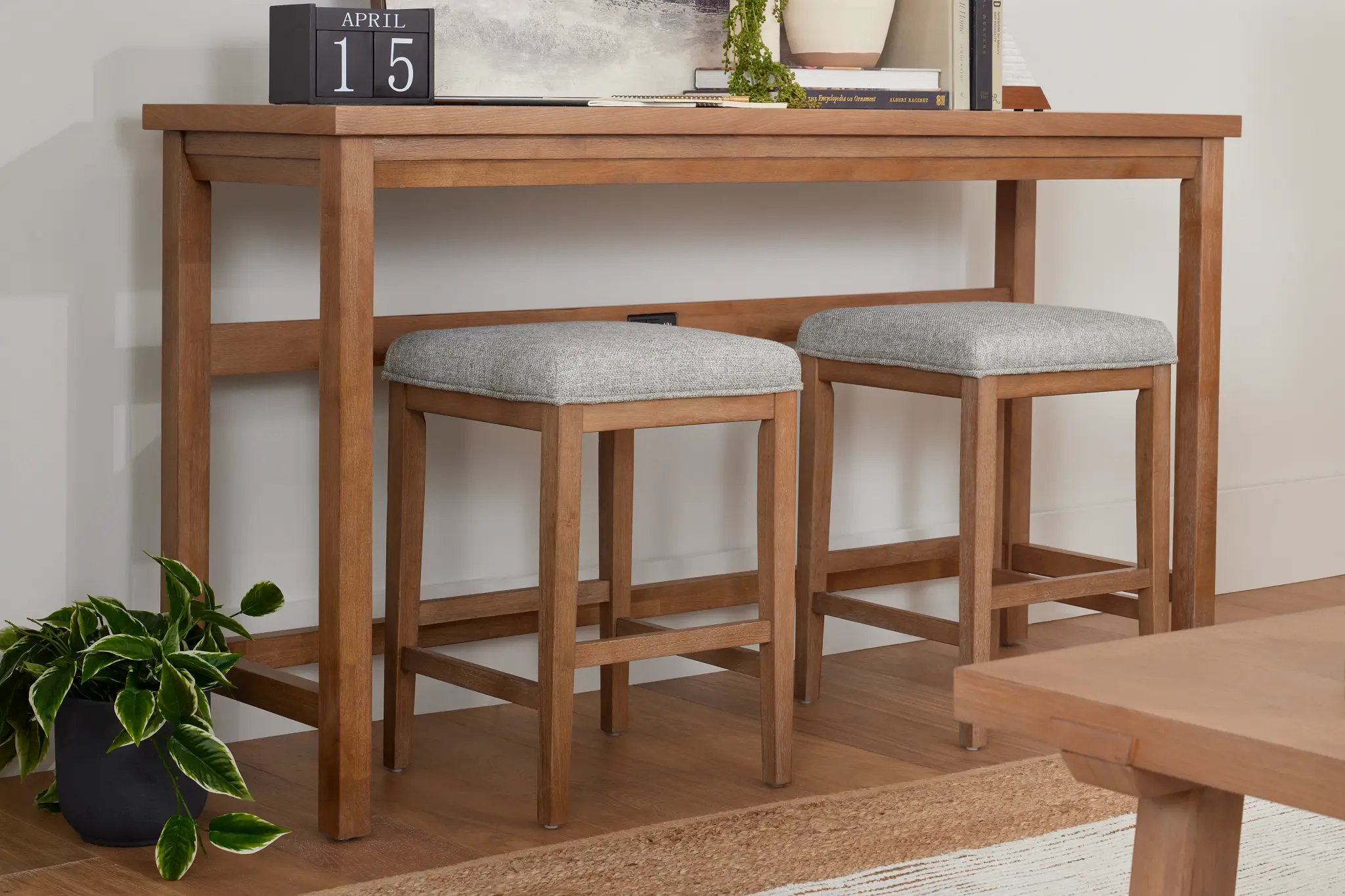 Provo Mid Tone Console Table Provo Mid Tone Console Table
