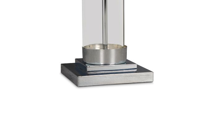 Lucia Chrome Floor Lamp - Modern & Sleek Design