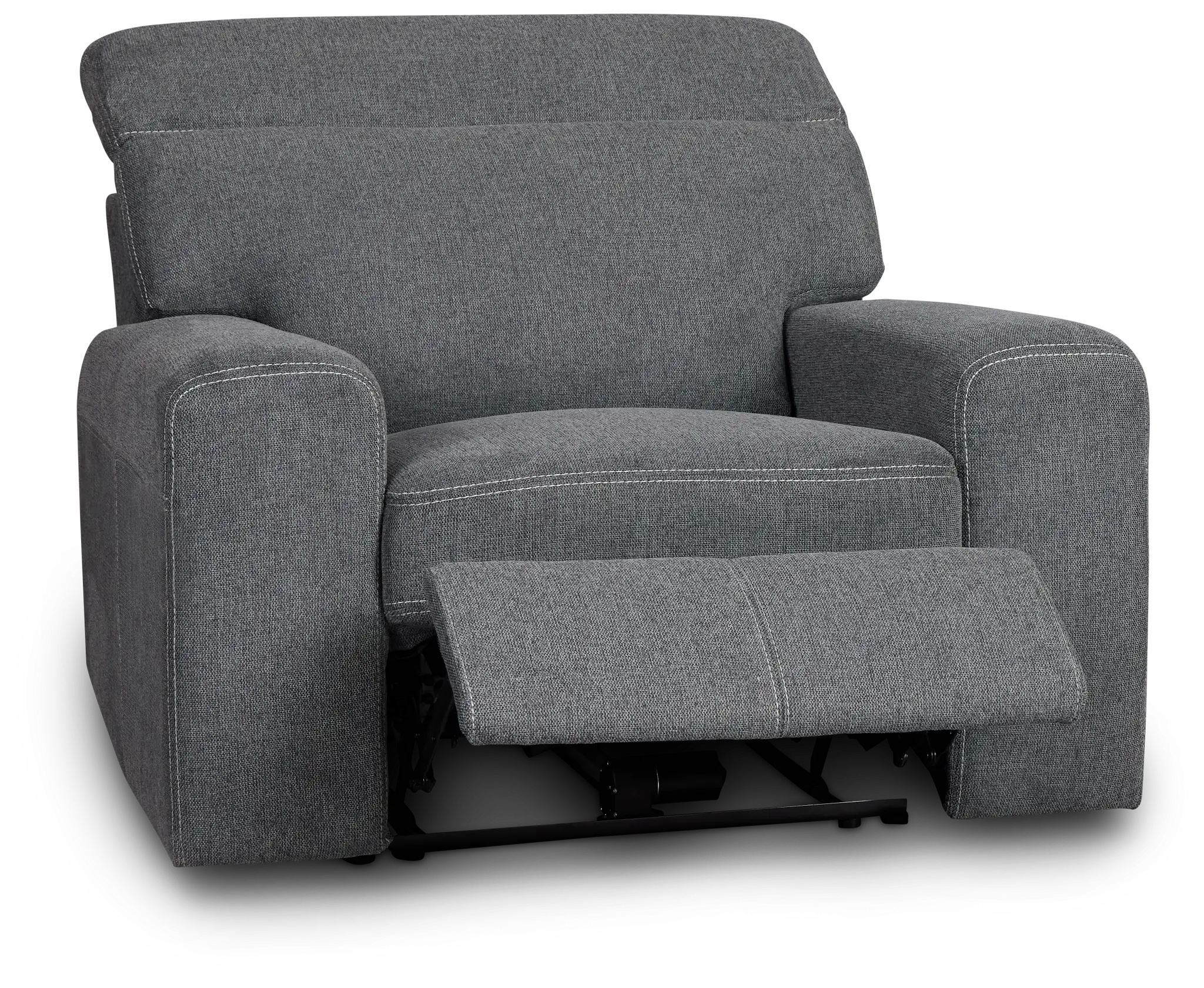 Callum Dark Gray Fabric Power Recliner Callum Dark Gray Fabric Power Recliner