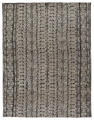 Holdner Black 8x10 Area Rug