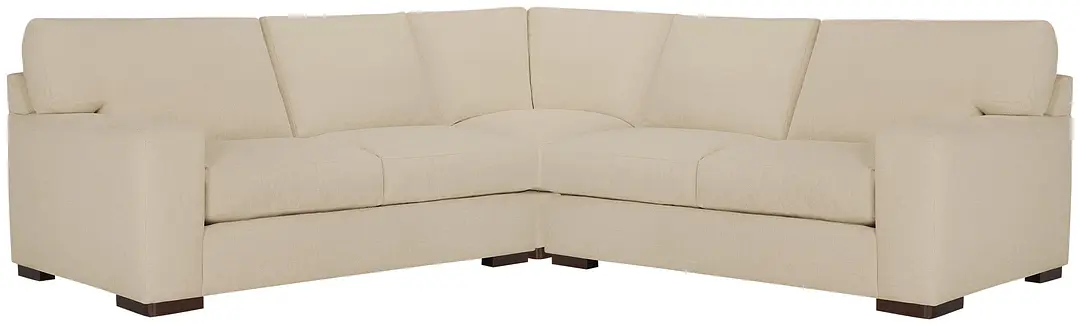 Veronica Khaki Down Small Two-arm Sectional Veronica Khaki Down Small Two-arm Sectional