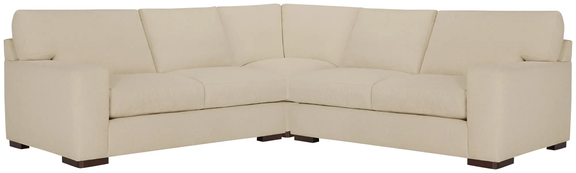 Veronica Khaki Down Small Two-arm Sectional Veronica Khaki Down Small Two-arm Sectional