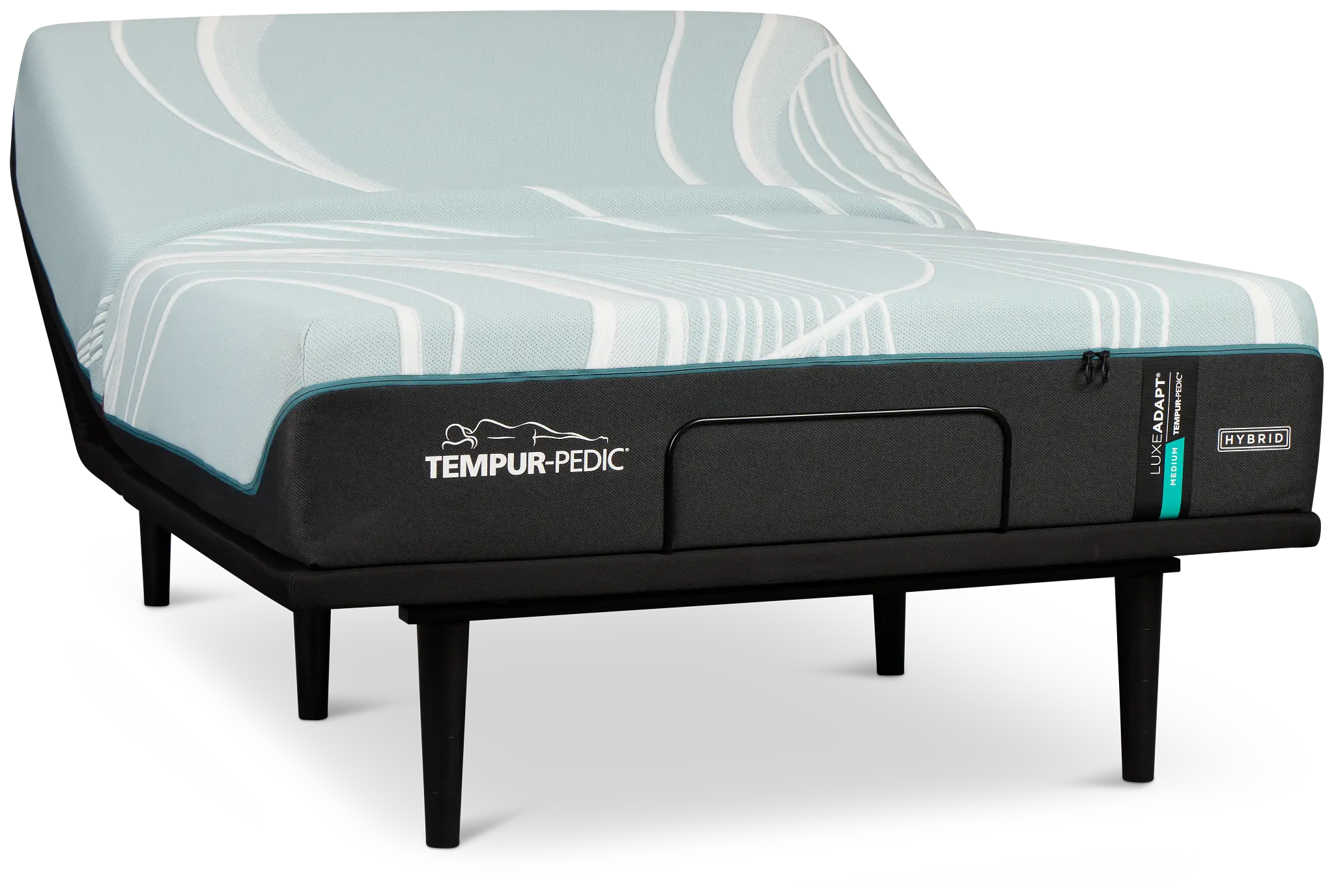 Tempur-pedic Tempur-luxeadapt Medium Hybrid Ease Adjustable Mattress Set Tempur-pedic Tempur-luxeadapt Medium Hybrid Ease Adjustable Mattress Set