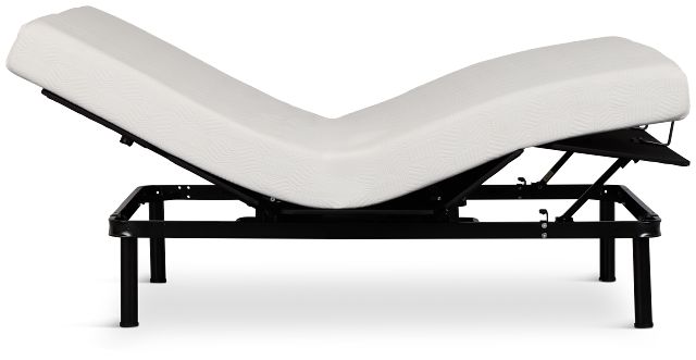 Rest & Renew By Zinus Gel Memory Foam Mattress 6" Firm Slat Adjustable Mattress Set