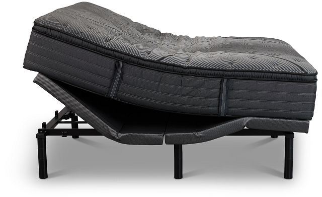 Beautyrest Black L-class Medium Pillow Top Advanced Motion Adjustable Mattress Set (1)