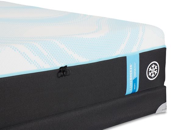 Tempur-pedic Luxebreeze Soft Low-profile Mattress Set