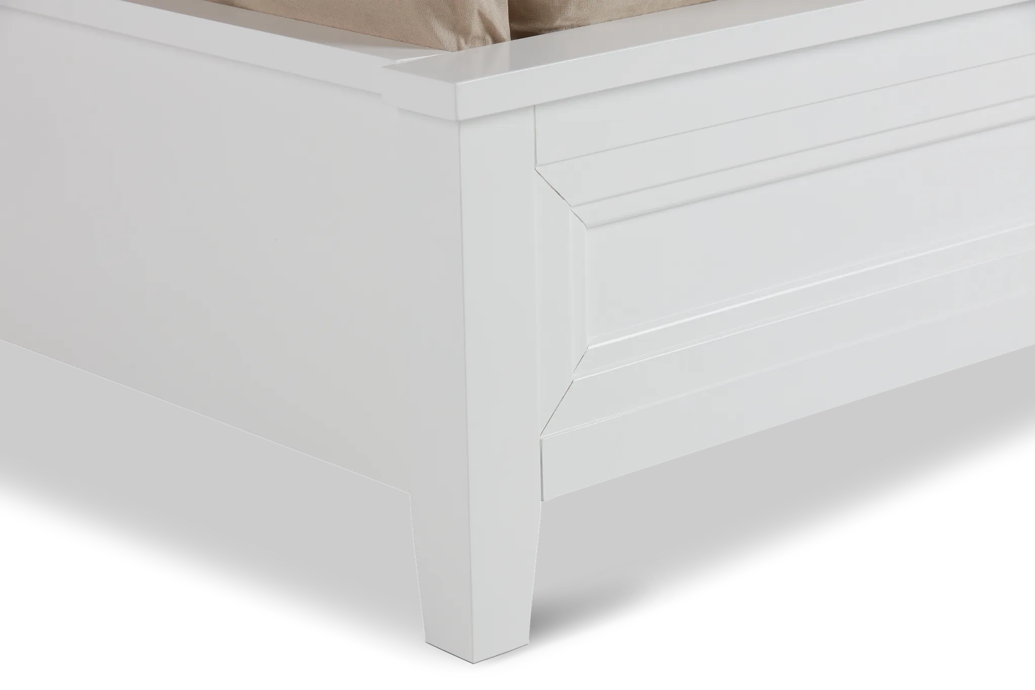 Nantucket White Panel Bed