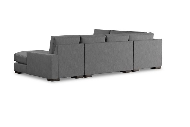 Edgewater Revenue Gray Medium Right Chaise Sectional