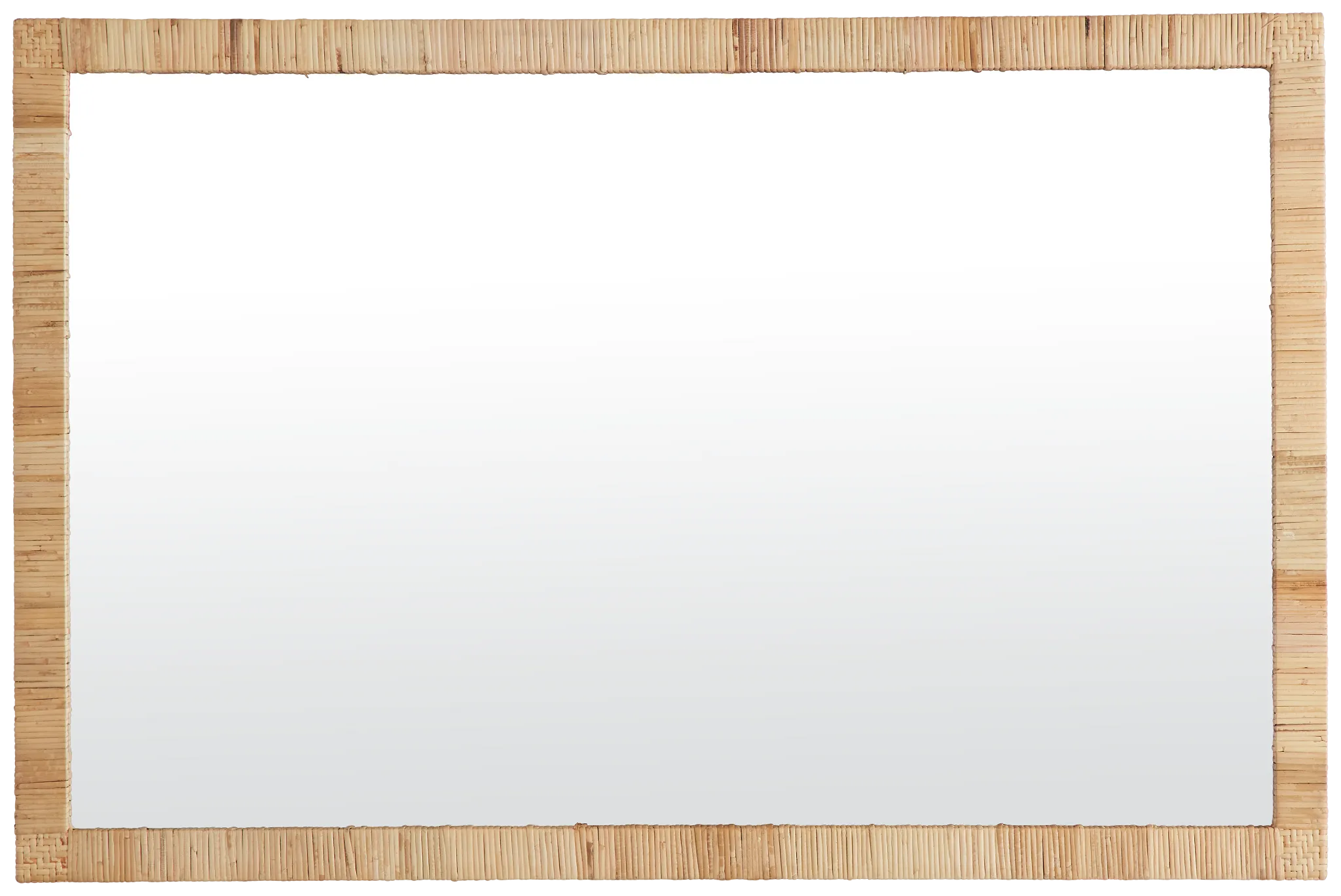 Hartley Light Brown Rect Mirror