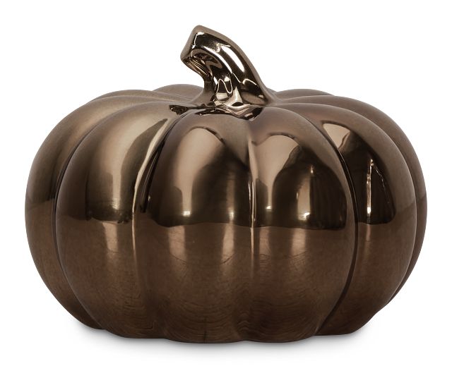 Pumpkin Bronze Small Tabletop Accessory