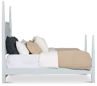 Carolina Light Blue Poster Bed