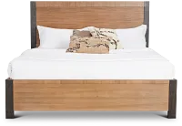 Jackson Two-tone Panel Bed