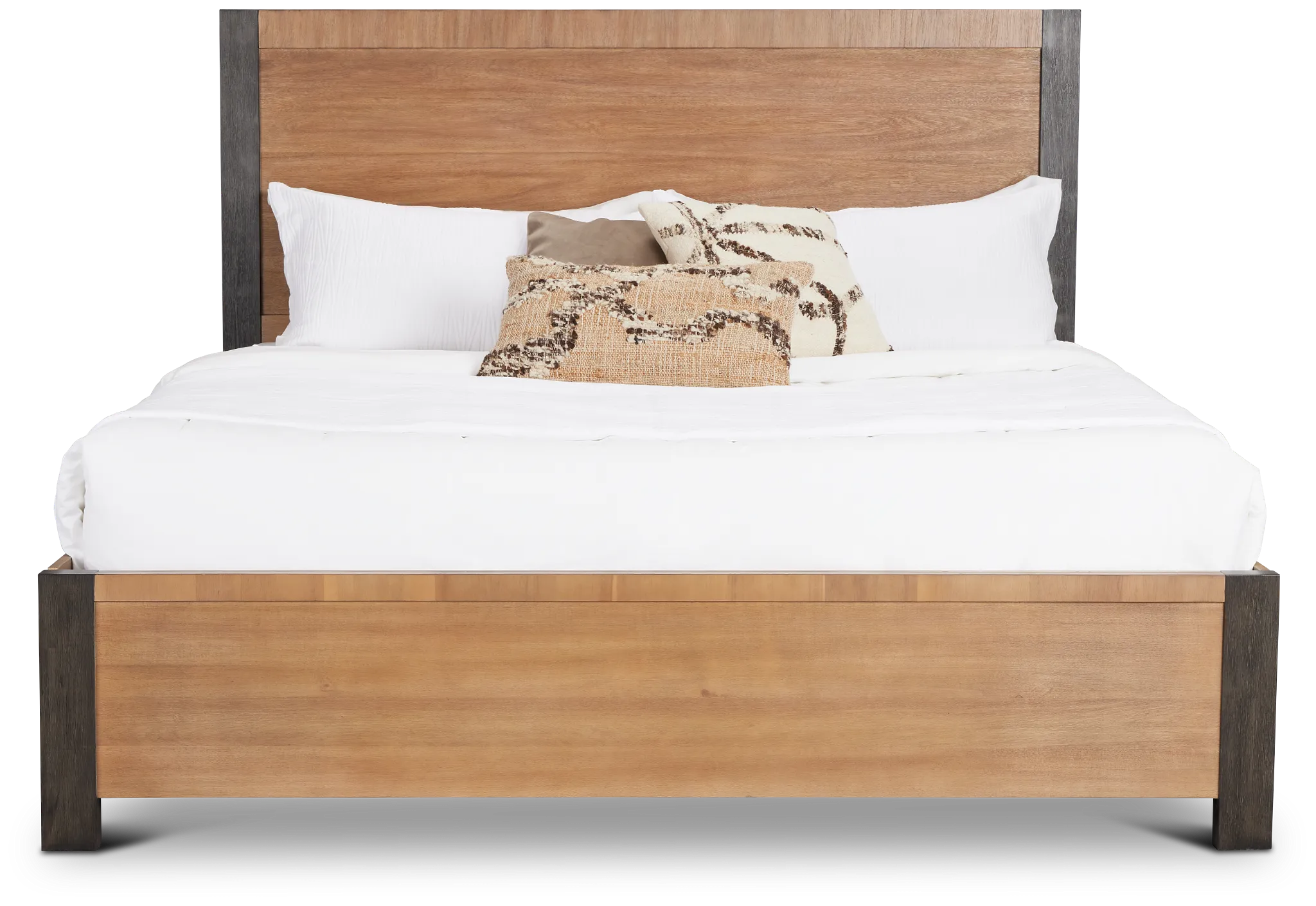 Jackson Two-tone Panel Bed