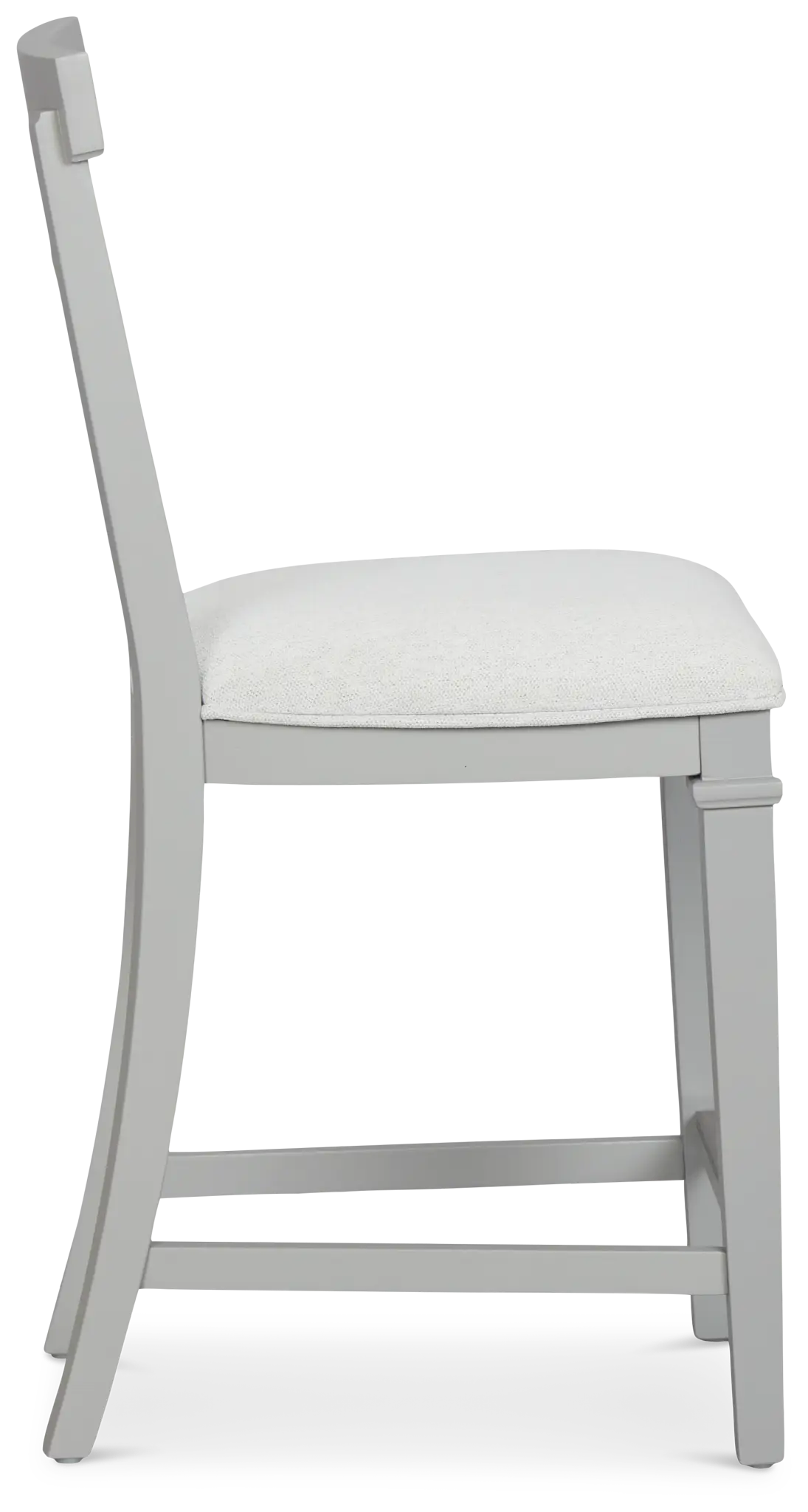 Cape Cod Gray 24" Upholstered Barstool Cape Cod Gray 24" Upholstered Barstool