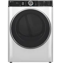 Ge Profile 87 Series White Front Load Electric Dryer