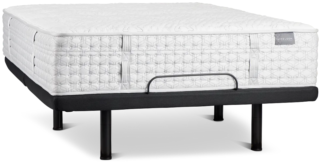 Aireloom Timeless Odyssey Streamline Firm Deluxe Adjustable Mattress Set