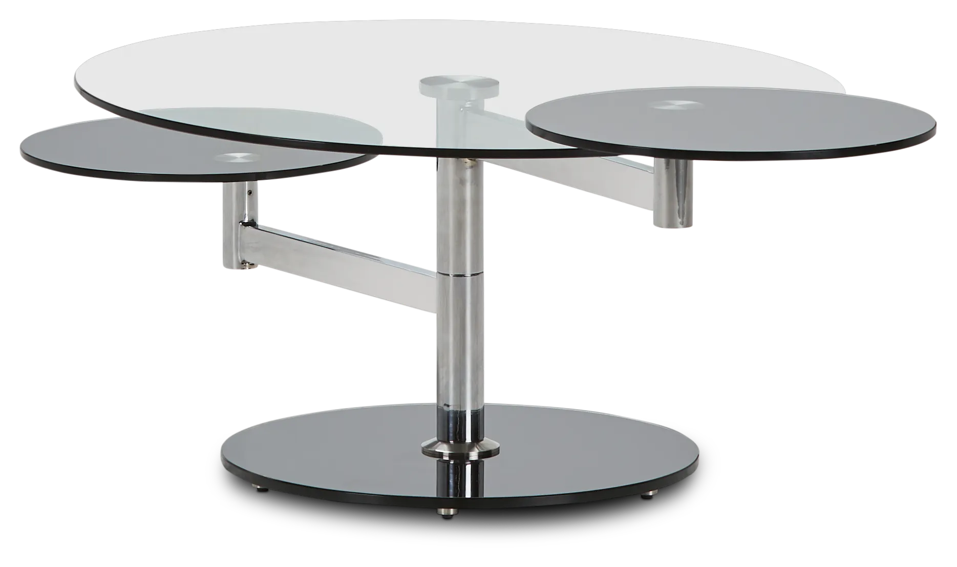 Dalston Glass Round Coffee Table