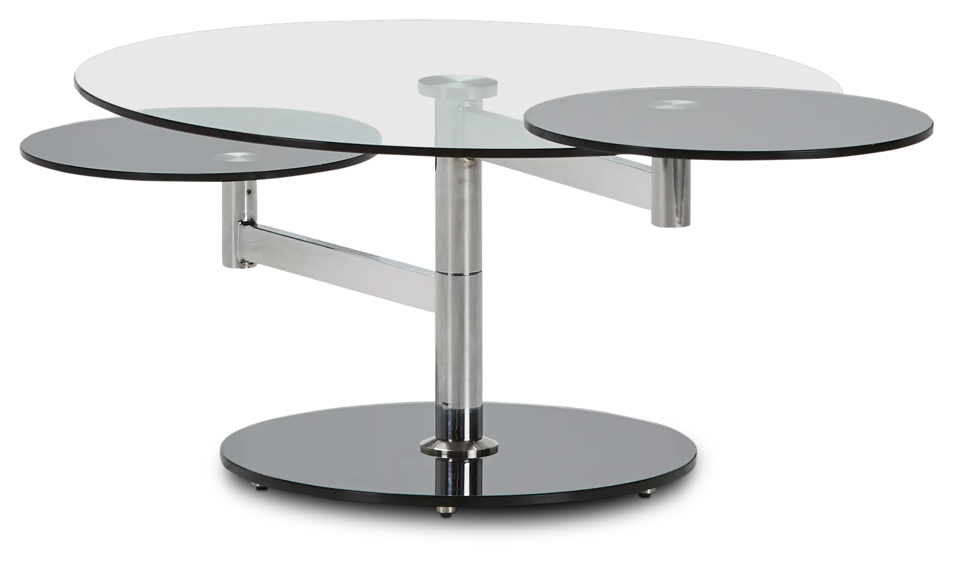 Dalston Glass Round Coffee Table Dalston Glass Round Coffee Table